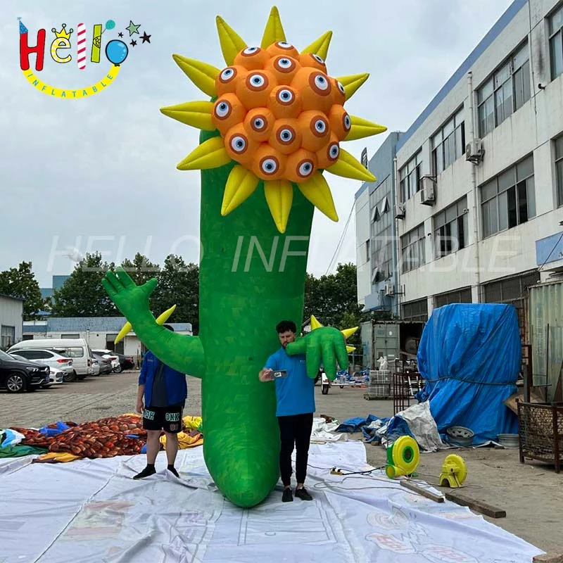 Advertising Inflatable tube flower blow up flower inflatable plant inflatable vines for sale 