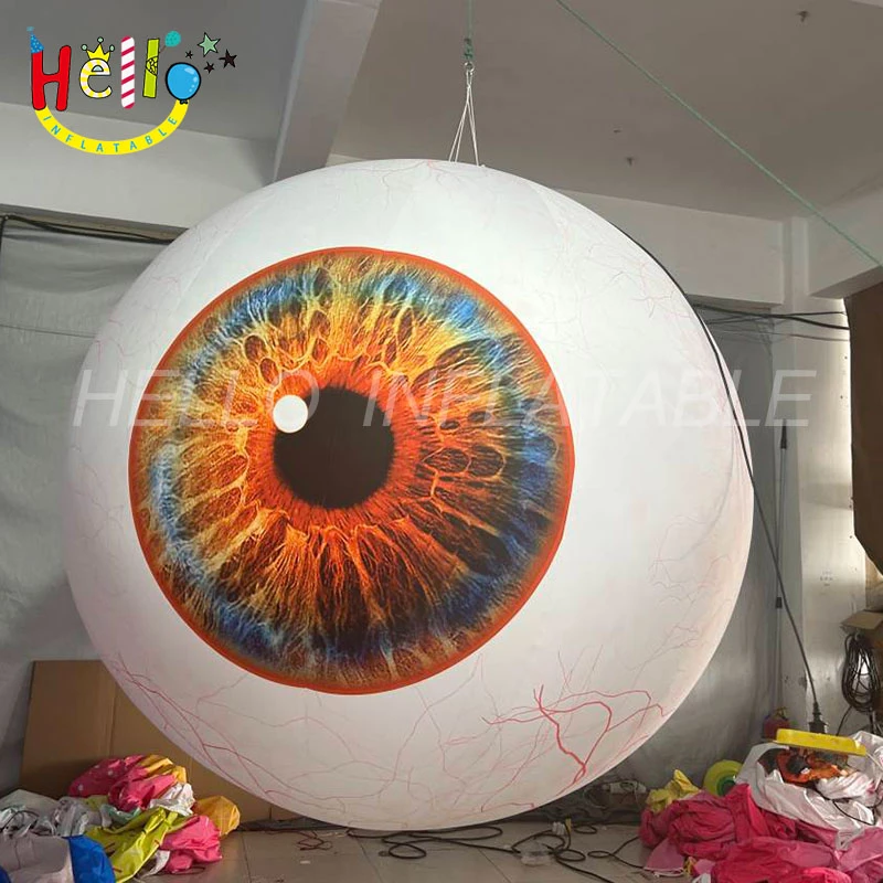 Halloween advertising giant inflatable eye balloon Model Inflatable Customized Promotional Inflatable Eye Ball For Advertising插图