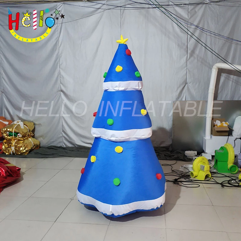 The Beautiful Inflatable tree With Gift Boxes For Outdoor Christmas decoration 