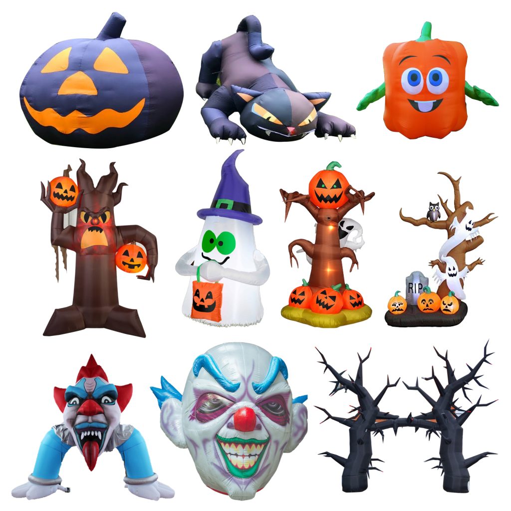 inflatable Halloween inflatable decoration inflatable pumpkin inflatable ghost inflatable arch inflatable black cat插图