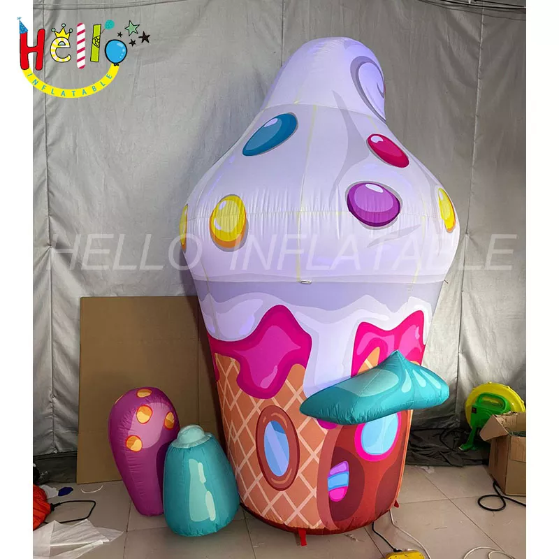 advertising inflatable ice cream blow up ice cream插图