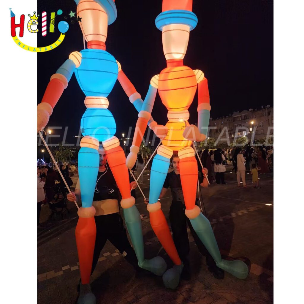 The Colorful Funny Halloween Outdoors Street Inflatable Parade Costume Inflatable Puppet Costume