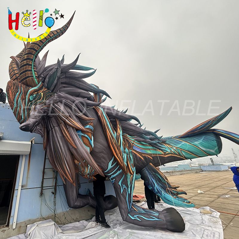 Festival Decoration Inflatable Animal Model Inflatable Mythical Goat插图