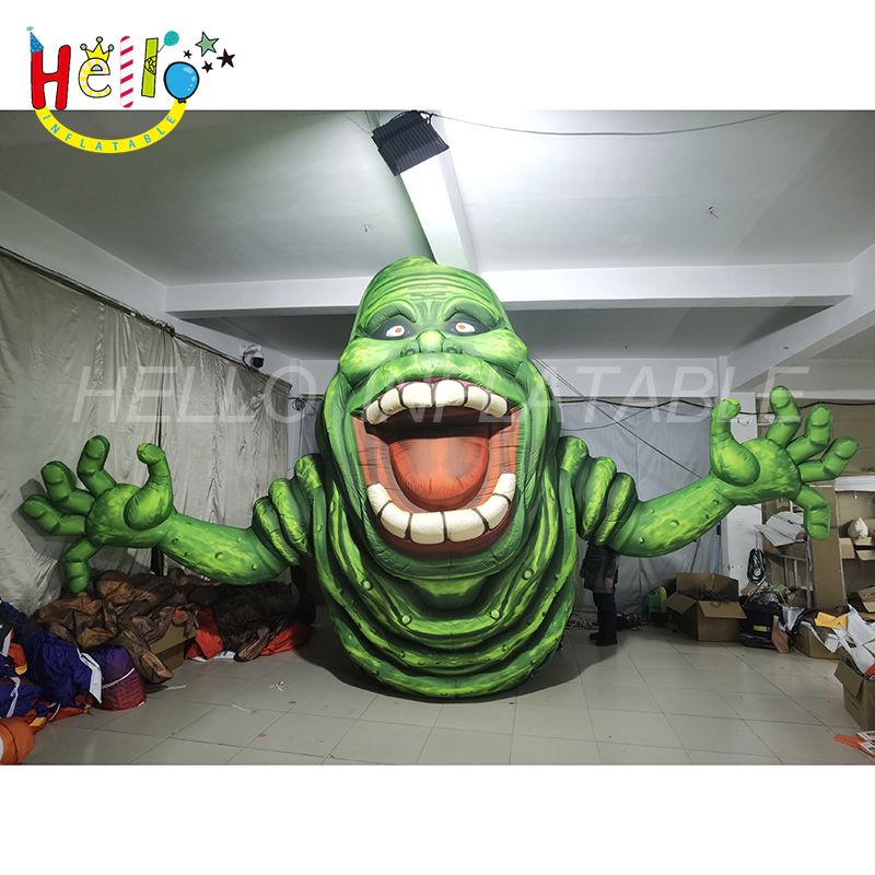 Hot Sale Inflatable Cartoon Model Green Inflatable Scary Monster插图