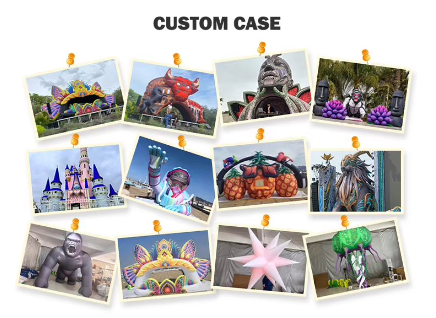 Interactive Features of Custom Inflatables
