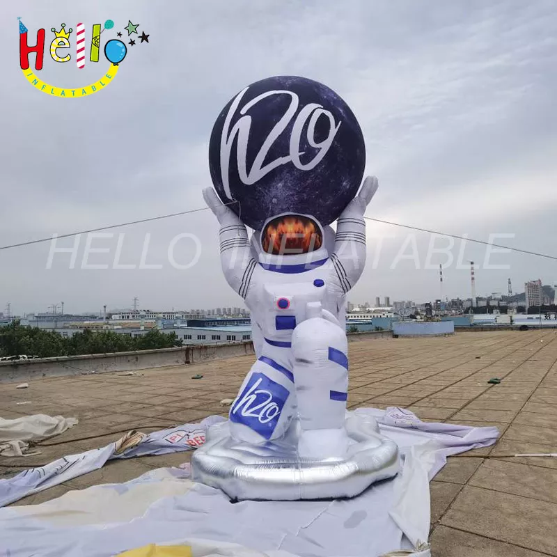 advertising inflatable spaceman blow up spaceman inflatable astronaut with a custom ball插图 advertising inflatable spaceman blow up spaceman inflatable astronaut with a custom ball
