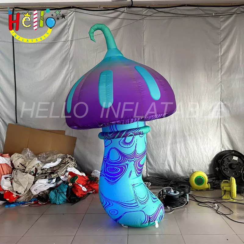 Stage decoration lighting advertising inflatable mushroom balloon for party插图 Stage decoration lighting advertising inflatable mushroom balloon for party插图