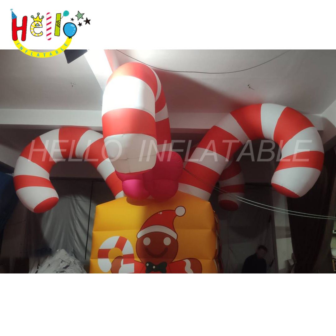 Candy Inflatable Inflatable Candy Cane Box - Hello Inflatables