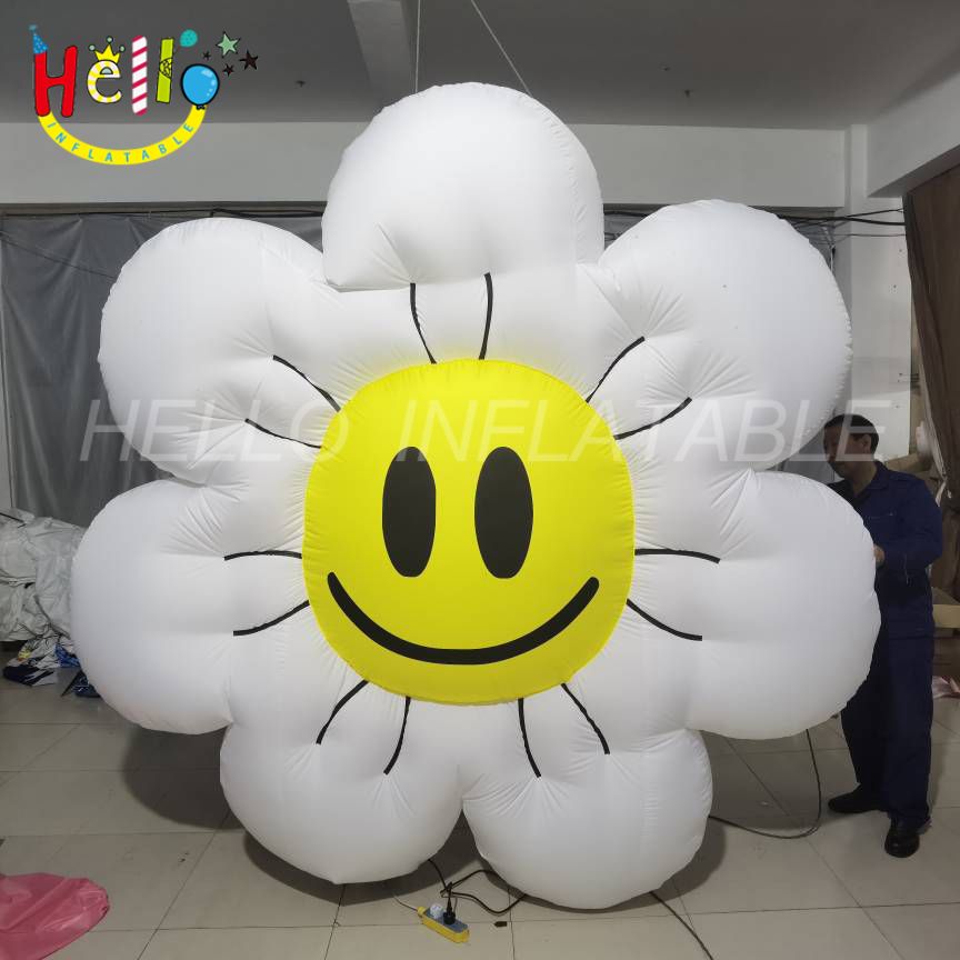 Smiley Inflatable Inflatable Smiley Face Flower - Hello Inflatables