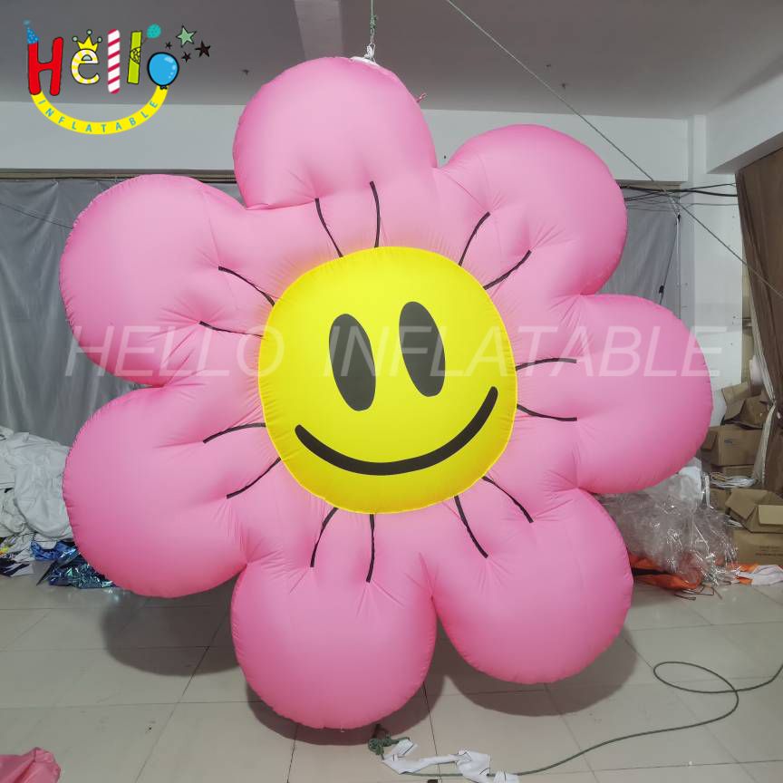 Smiley Inflatable Inflatable Smiley Face Flower - Hello Inflatables