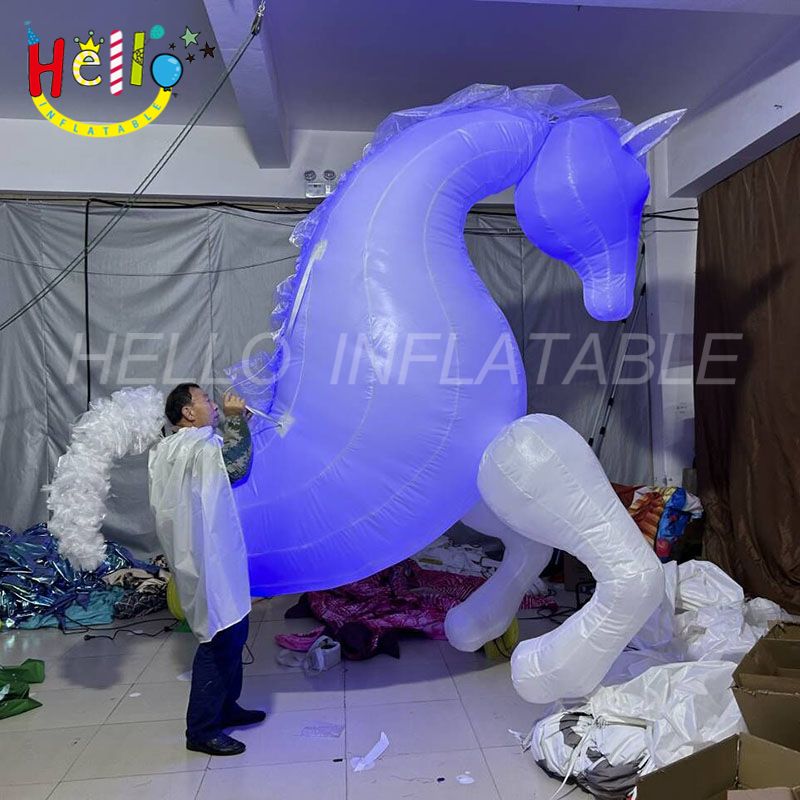 Carnival Parade Performance Walking Inflatable Costume White Led ...