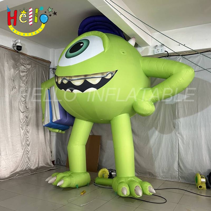 The latest Inflatable Cartoon Model Green Inflatable Monster With Book ...
