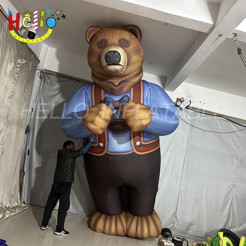 Inflatable Brown Bear - Hello Inflatables