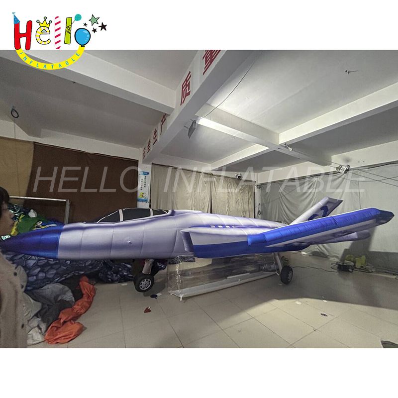 Customized Giant Advertising Decoration Inflatable Plane Model ...