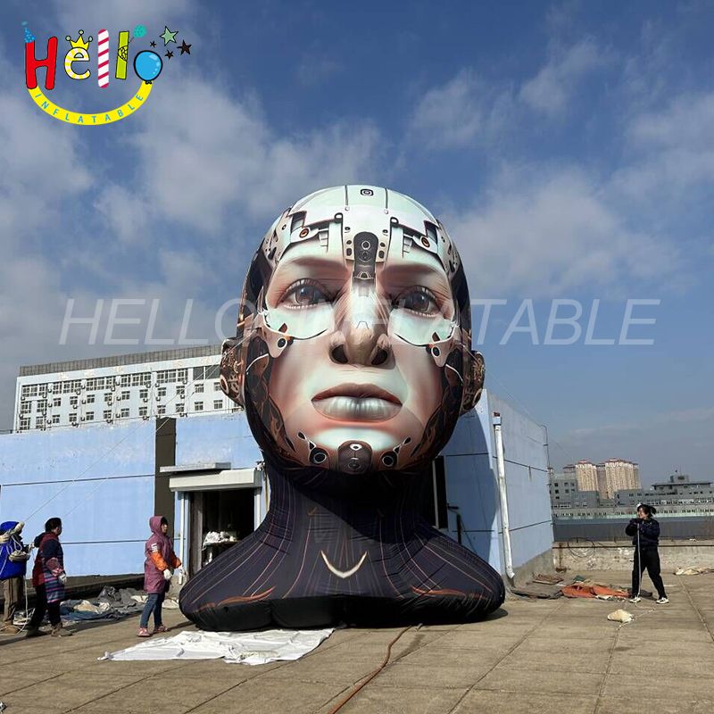 Robot Inflable Inflatable Robot Head - Hello Inflatables