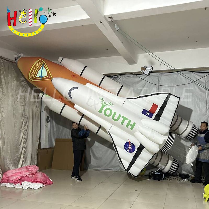 Target Inflatable Rocket Inflatable Aircraft Rocket - Hello Inflatables