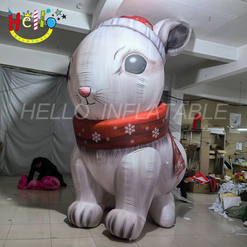 Inflatable Model New Customized Inflatable Animal Model New Year Inflatable Rabbit for ...