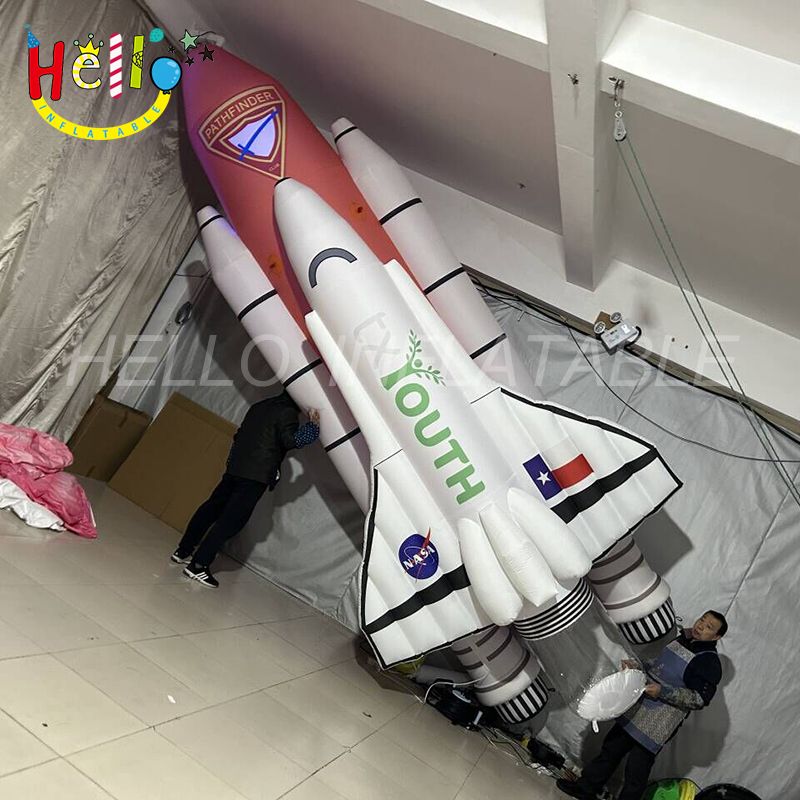 Target Inflatable Rocket Inflatable Aircraft Rocket - Hello Inflatables