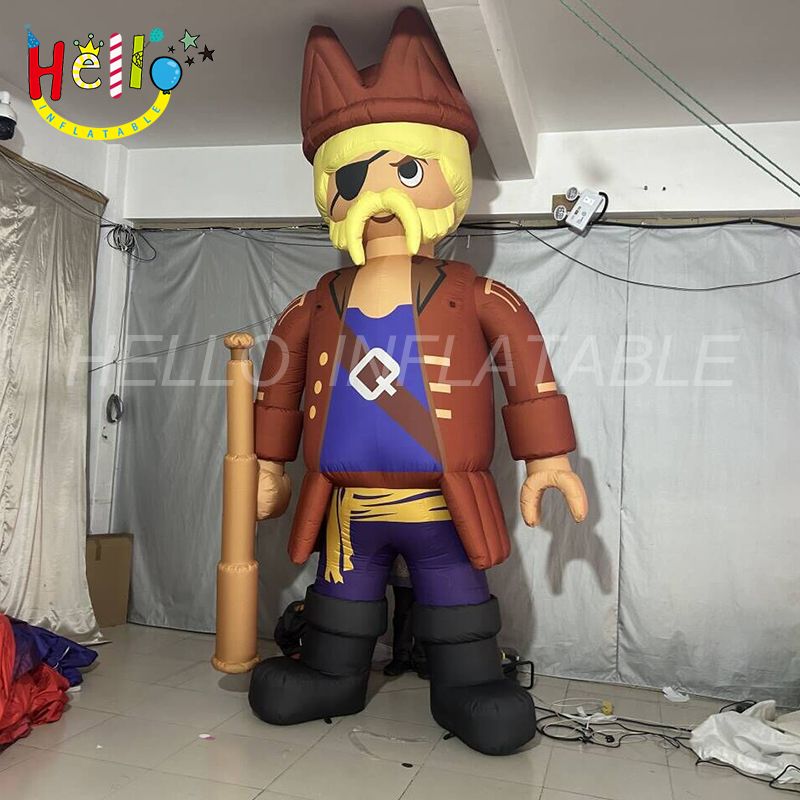 Inflatable Dagger Brown Inflatable Cartoon Character Model Latest Inflatable Pirate With ...