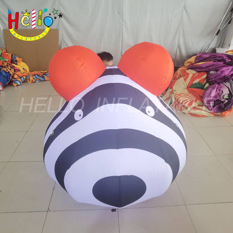 Stripes Inflatable Giant Black White Stripe Inflatable Art Decoration For Display - Hello ...