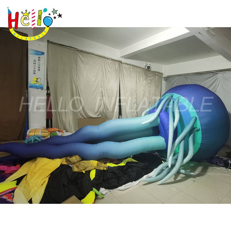 Jellyfish Inflatable Fail Wonderful Giant Inflatable Led Hanging Jellyfish Balloon For Night ...