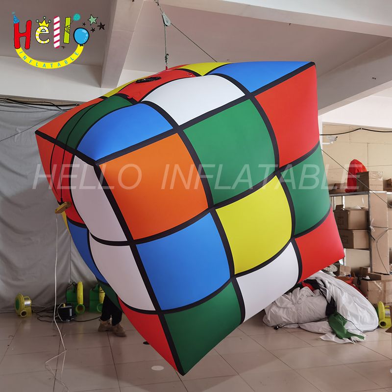 Modèle de Rubik Cube gonflable - Hello Inflatables