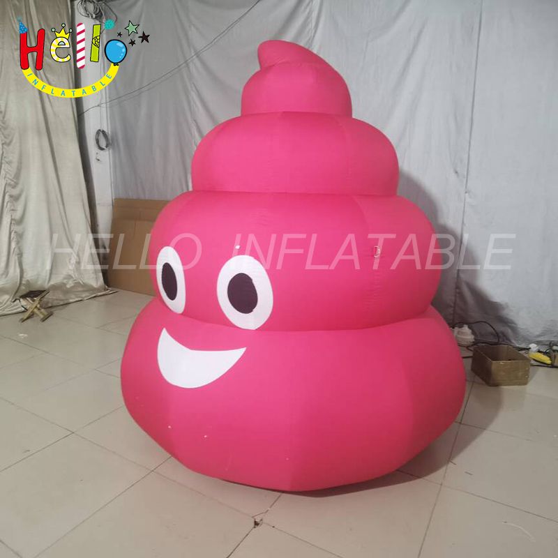 Poopo Inflatables Customized Funny Inflatable Props Pink Inflatable Smile Poop - Hello ...
