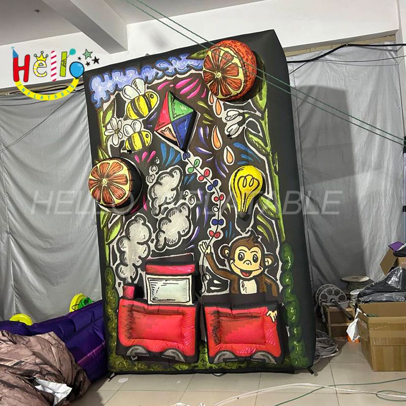 Customized Art Decoration Inflatable Wall Model Inflatable Scrawl ...