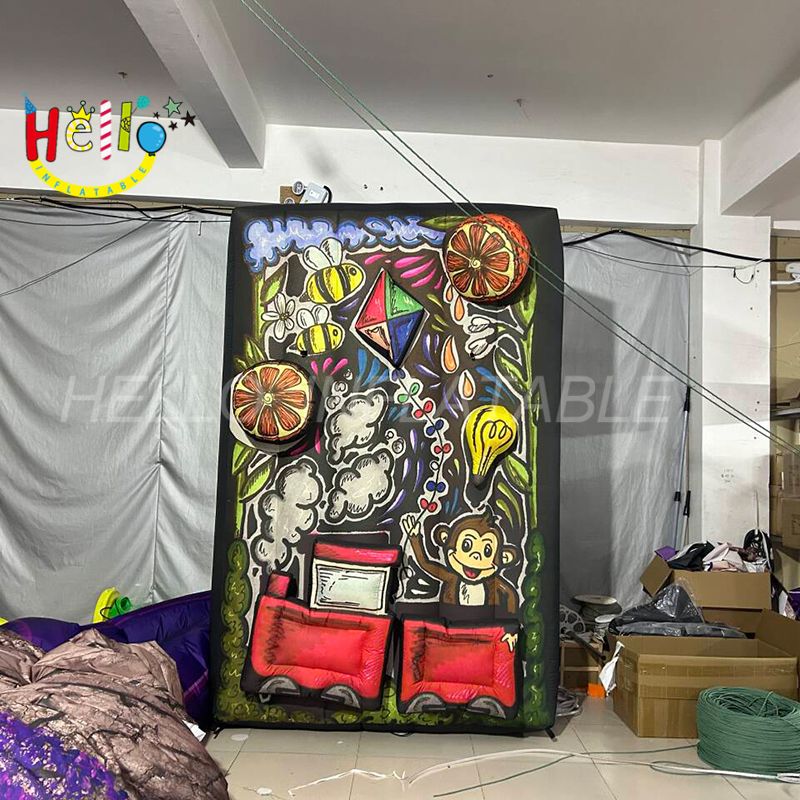 Customized Art Decoration Inflatable Wall Model Inflatable Scrawl ...