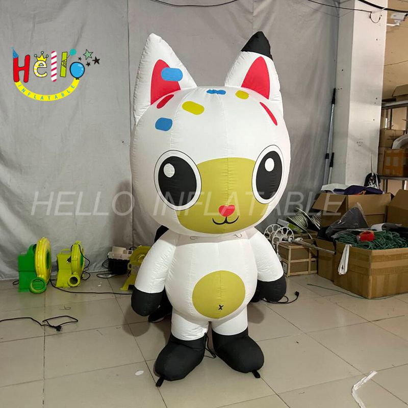 Inflatable Cat Mascot - Hello Inflatables