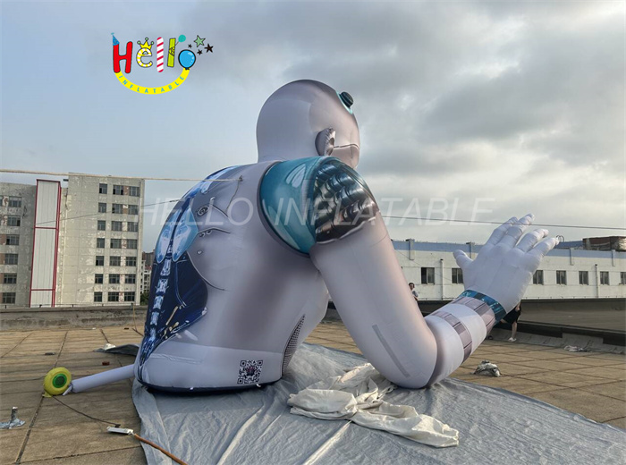 Rabot Infatable High Quality 6m Wide PVC Inflatable Robot Channel Arch Custom ...