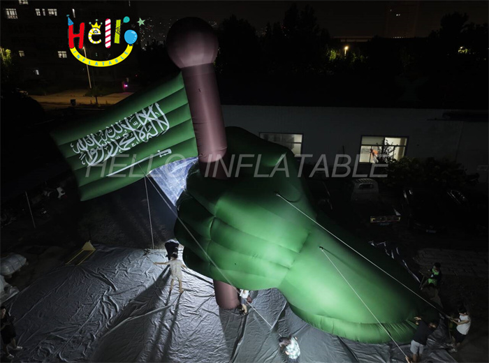 inflatable cartoon