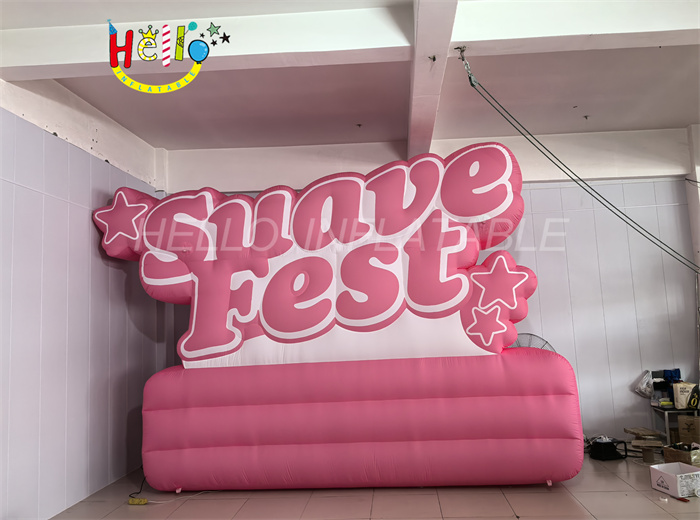 inflatable cartoon