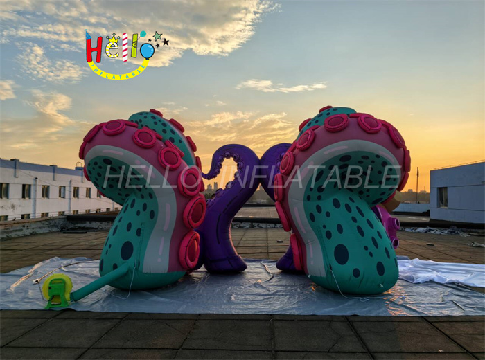 inflatable octopus
