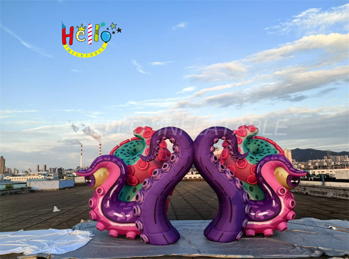 inflatable octopus