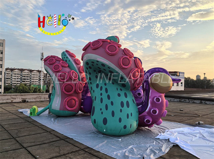 inflatable octopus