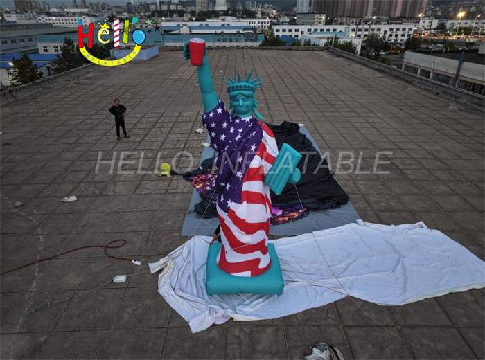 inflatable cartoon