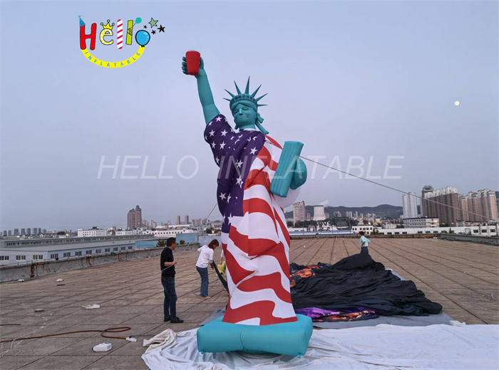 inflatable cartoon