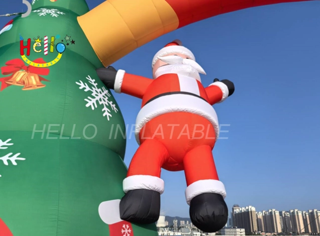 Blow up Christmas arches