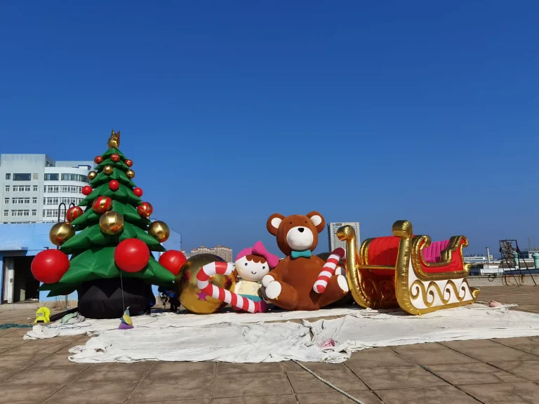 Inflatable Santa
