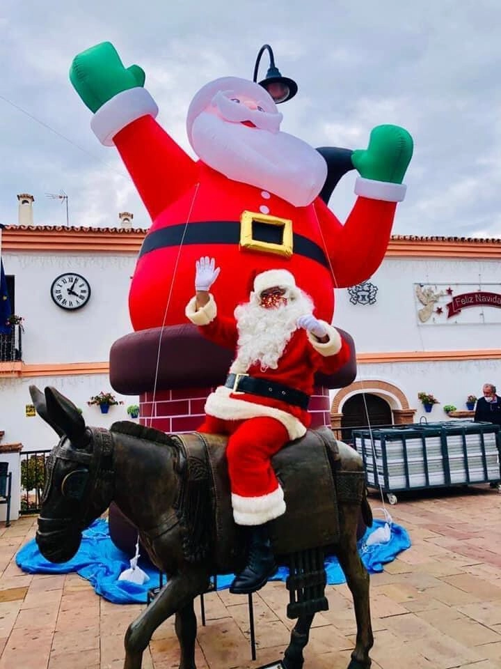 Inflatable Santa