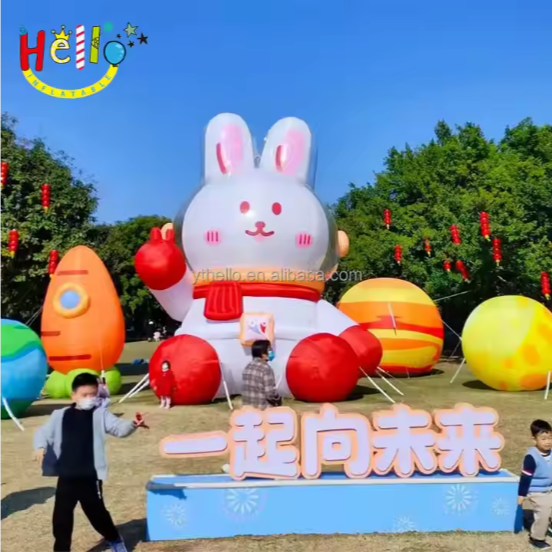 How to use Easter inflatable to add atmosphere to the Easter event ...