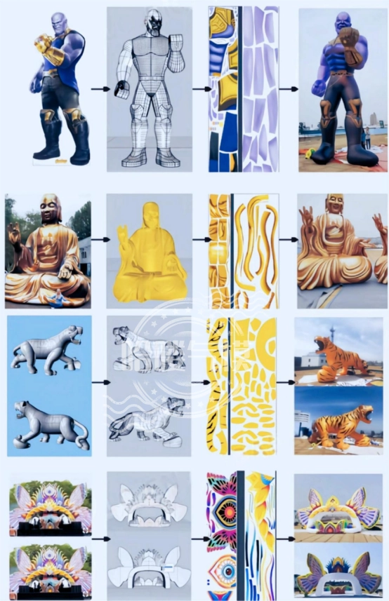 Custom Inflatable’s Design and Modeling