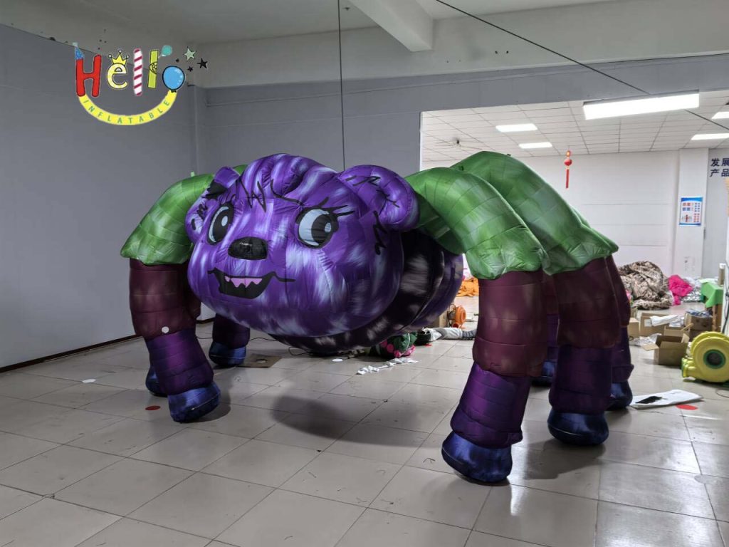 4.8-Meter Wide Spider Advertising Inflatable for Holiday Decorations插图3 4.8-Meter Wide Spider Advertising Inflatable for Holiday Decorations插图3