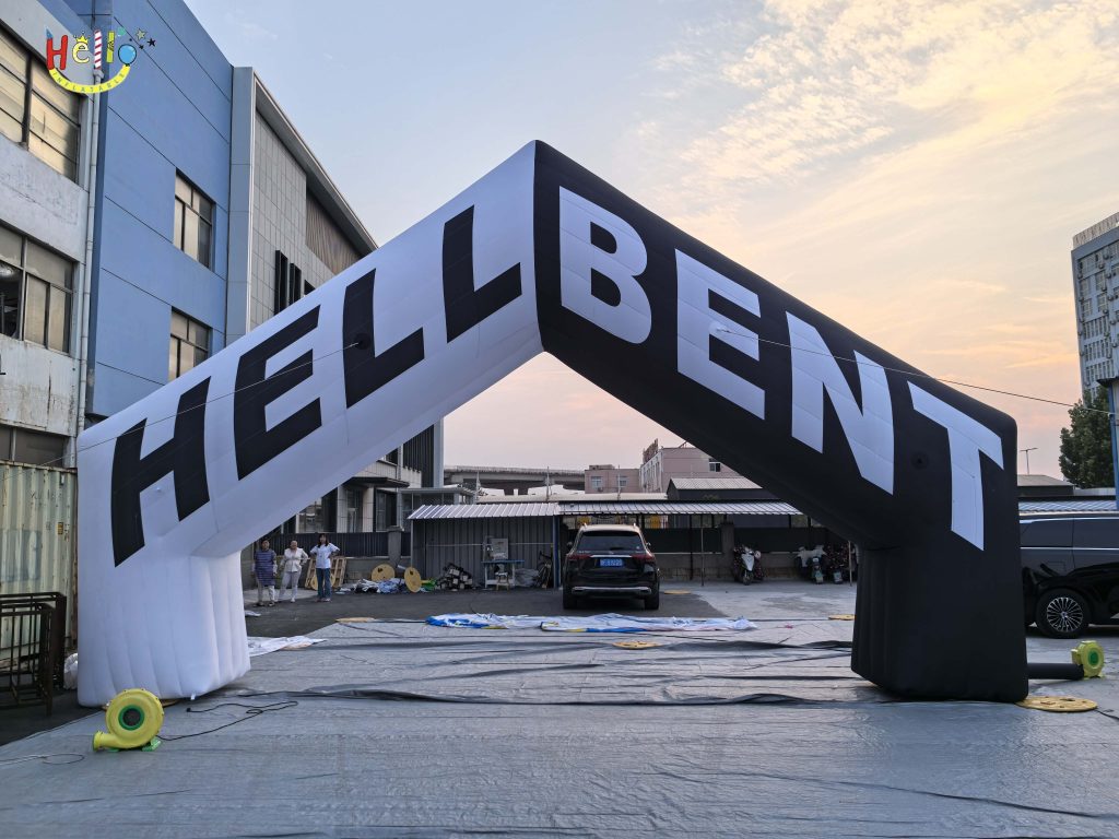 Customized Multicolor Advertising Inflatable Arch for Outdoor Promotions and Events插图2