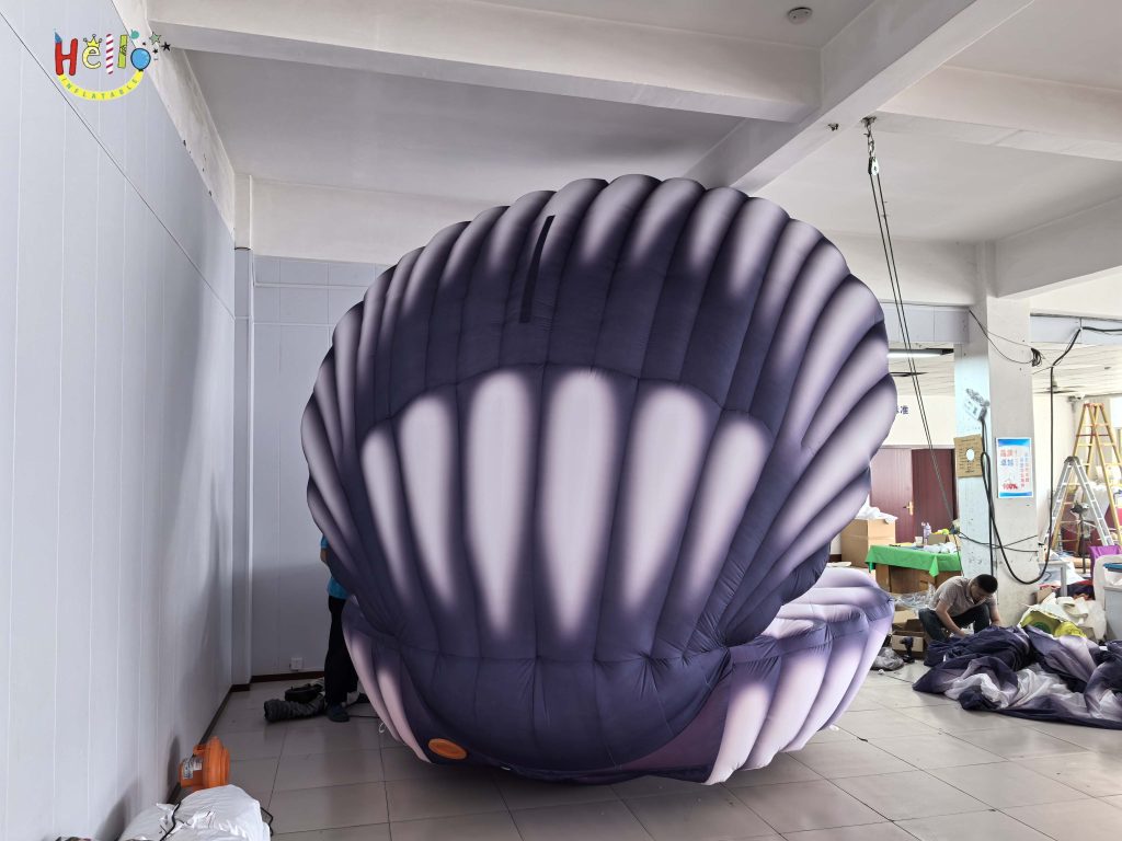 Customized Inflatable Pearl Shell Decoration for Ocean Aquarium for Adding an Elegant Touch to Your Marine Life插图
