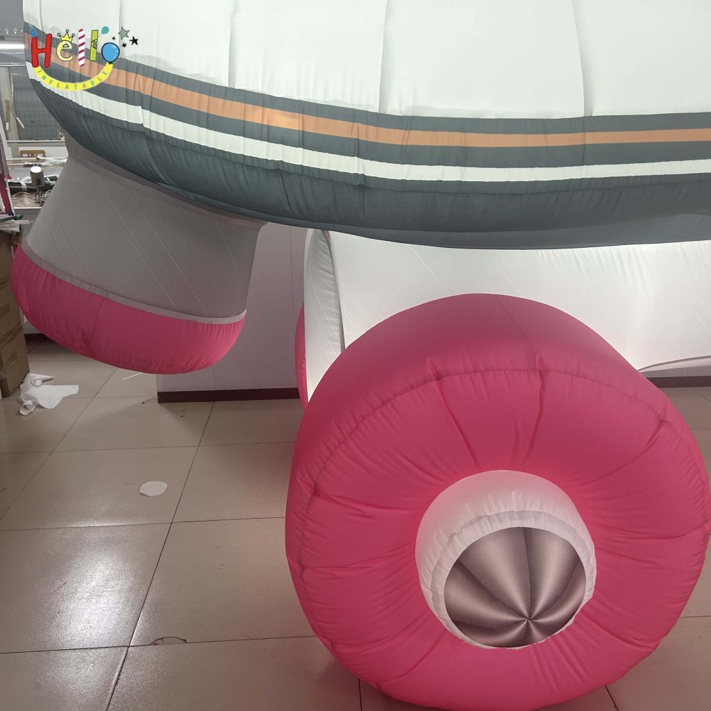 4-Meter High Pink Wheeled Roller Shoes Inflatable Costume for Event Decorations for Promotional Activities at the Ice Rink插图1
