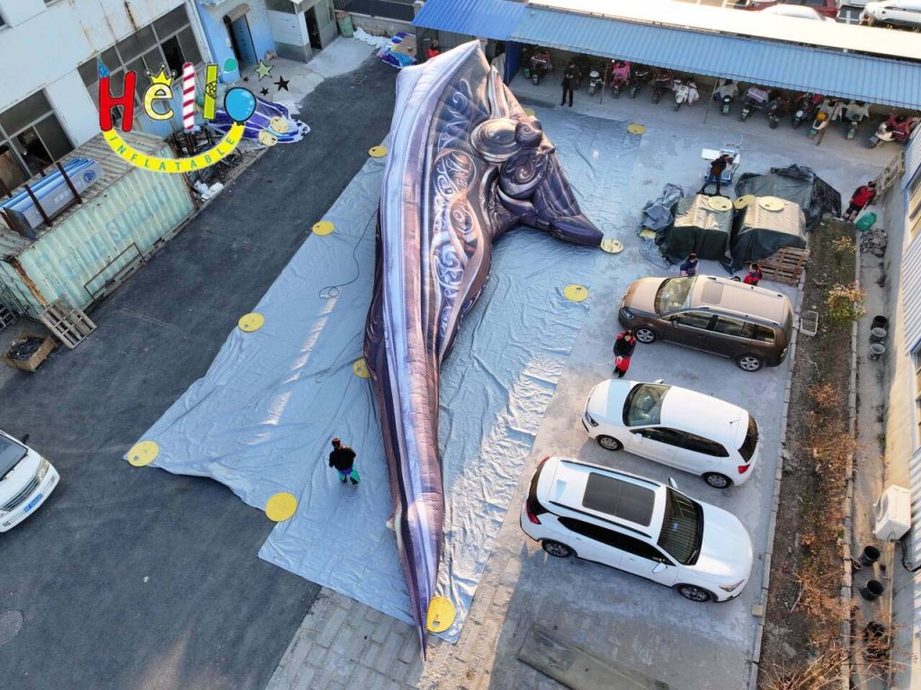 17.57×9.9×3.1 Meters and 17.811.574.9 Meters Advertising Inflatables Suspended Wings插图3