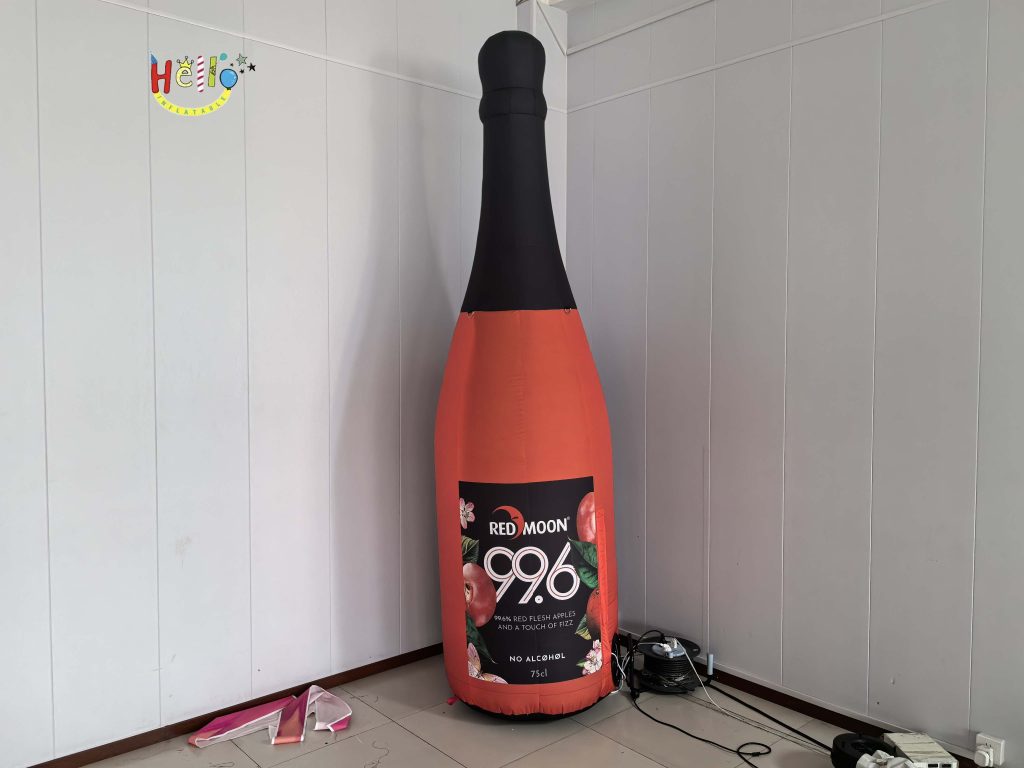 Customized LED Inflatable Cartoon Wine Bottle插图1