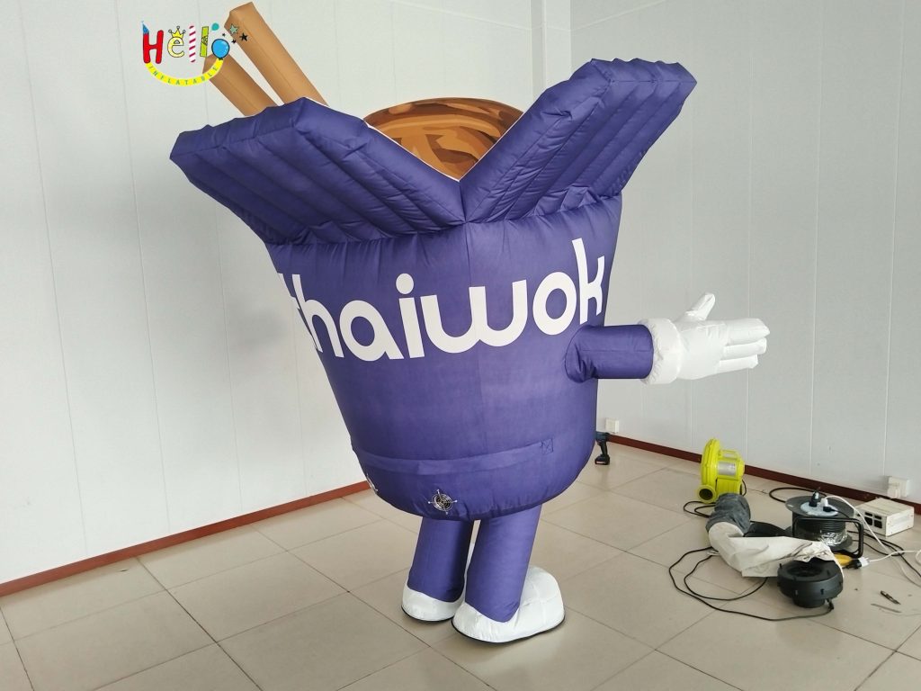 Cartoon Inflatable Advertising Mascot Costume Eye-catching Image for Promotions插图2